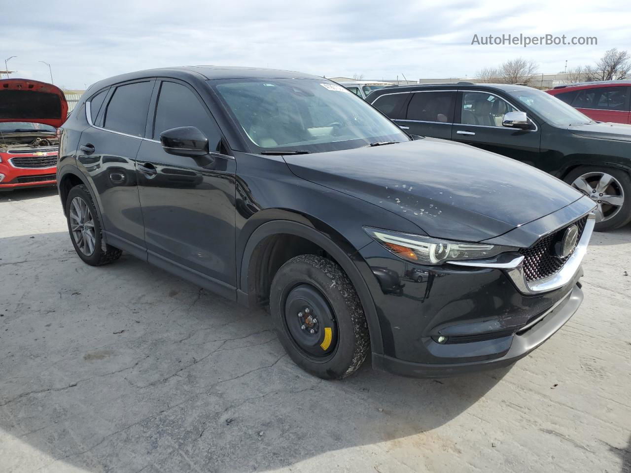 2021 Mazda Cx-5 Grand Touring Черный vin: JM3KFBDM6M0417958