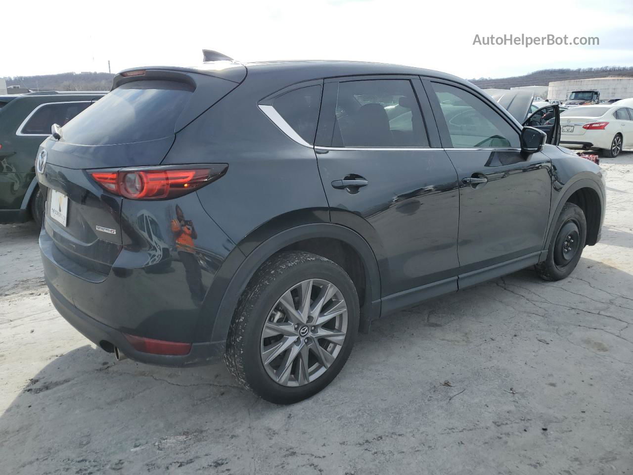 2021 Mazda Cx-5 Grand Touring Black vin: JM3KFBDM6M0417958