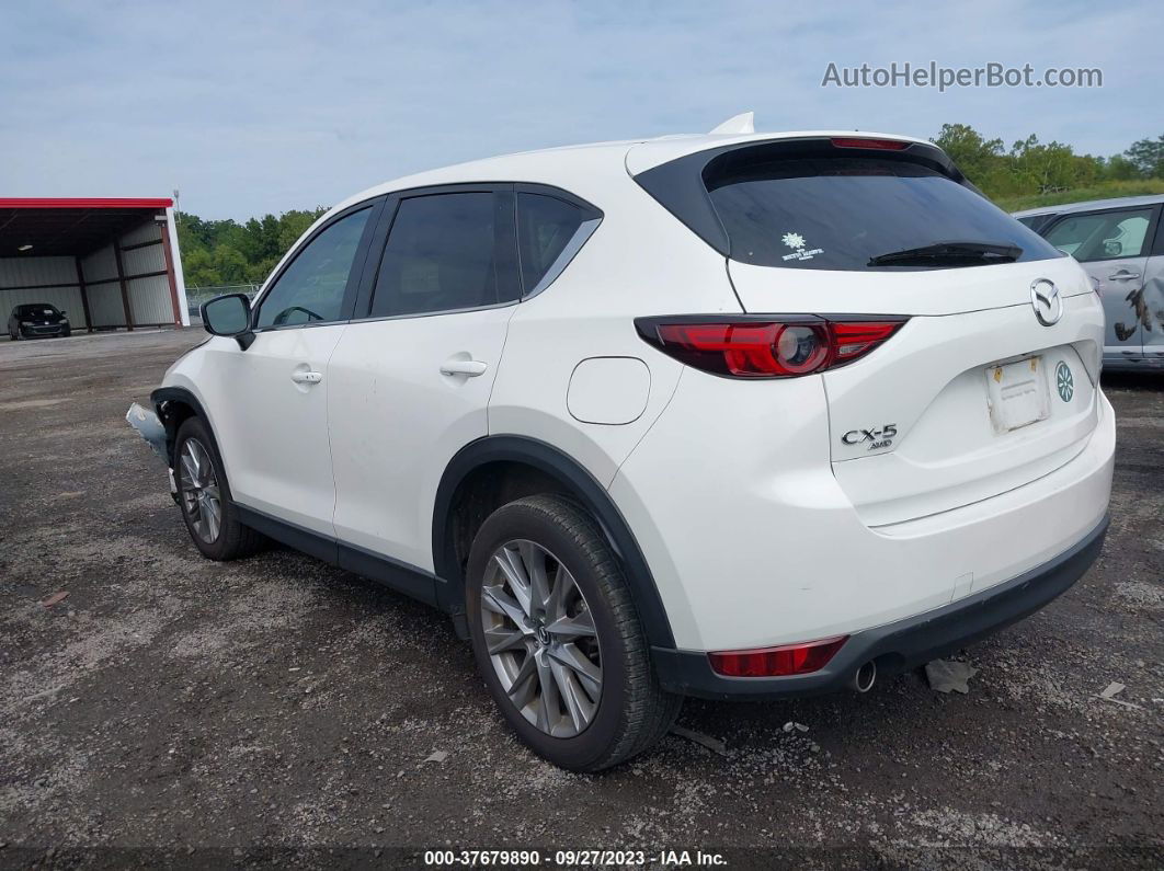 2021 Mazda Cx-5 Grand Touring White vin: JM3KFBDM6M1325792