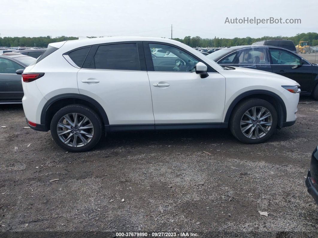 2021 Mazda Cx-5 Grand Touring White vin: JM3KFBDM6M1325792