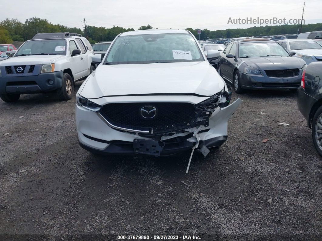 2021 Mazda Cx-5 Grand Touring White vin: JM3KFBDM6M1325792