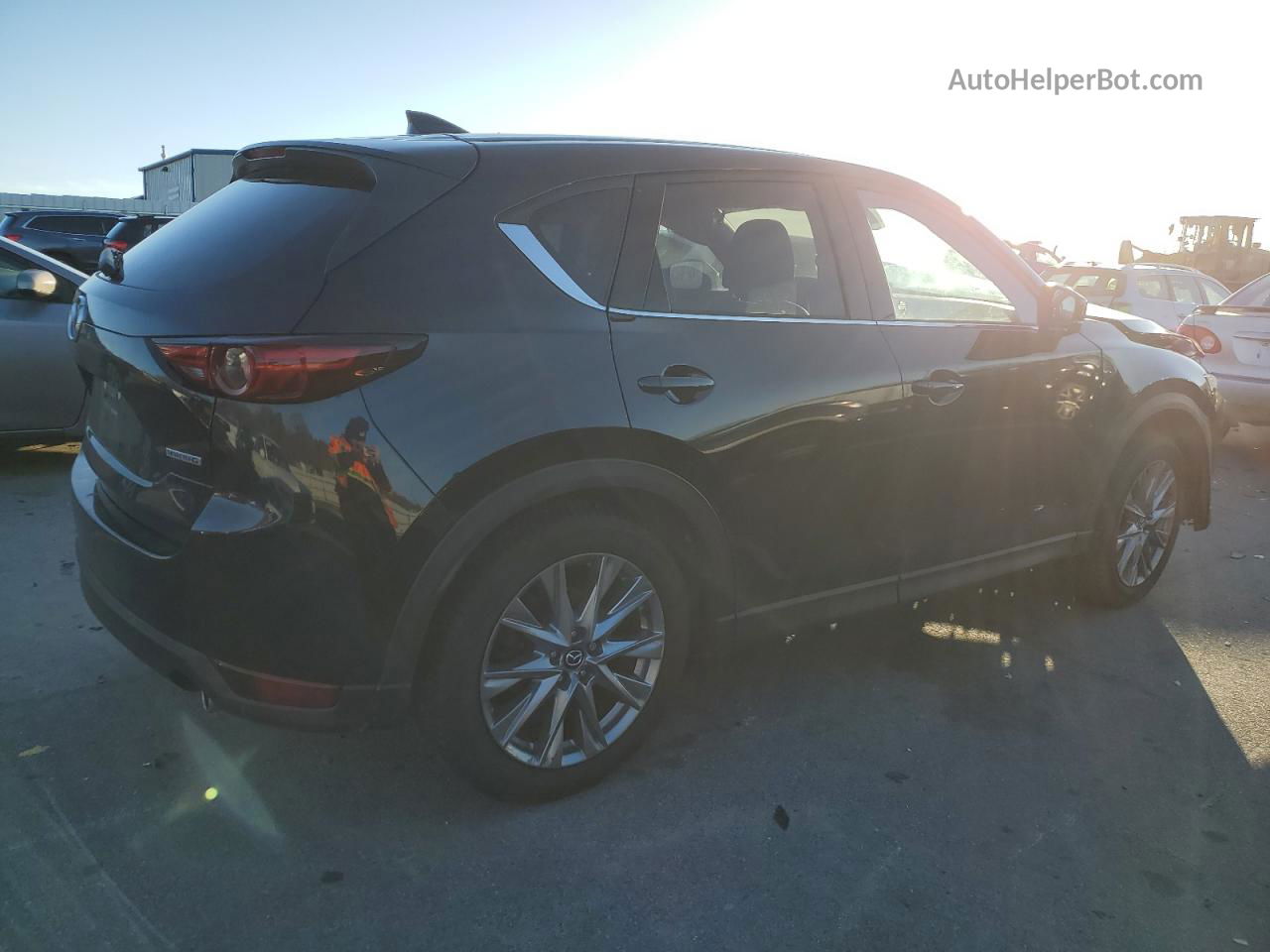 2021 Mazda Cx-5 Grand Touring Черный vin: JM3KFBDM6M1441347