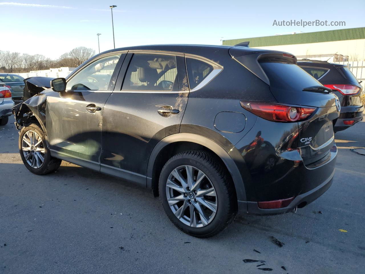 2021 Mazda Cx-5 Grand Touring Черный vin: JM3KFBDM6M1441347