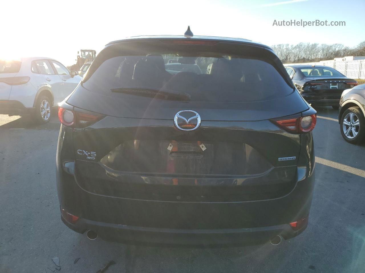 2021 Mazda Cx-5 Grand Touring Black vin: JM3KFBDM6M1441347