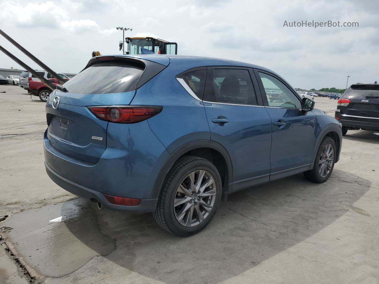 2019 Mazda Cx-5 Grand Touring Blue vin: JM3KFBDM7K0551181