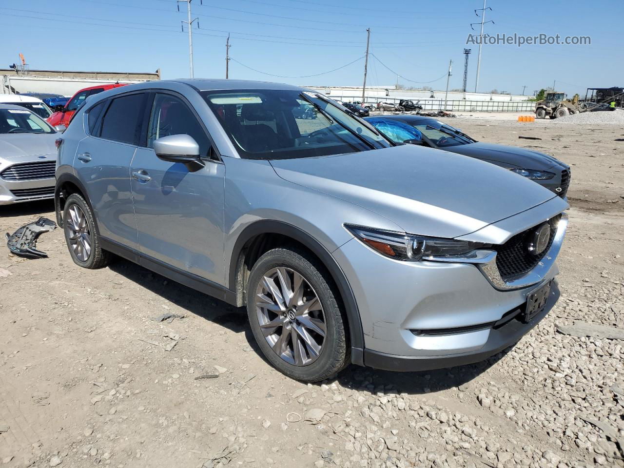 2019 Mazda Cx-5 Grand Touring Silver vin: JM3KFBDM7K0551701