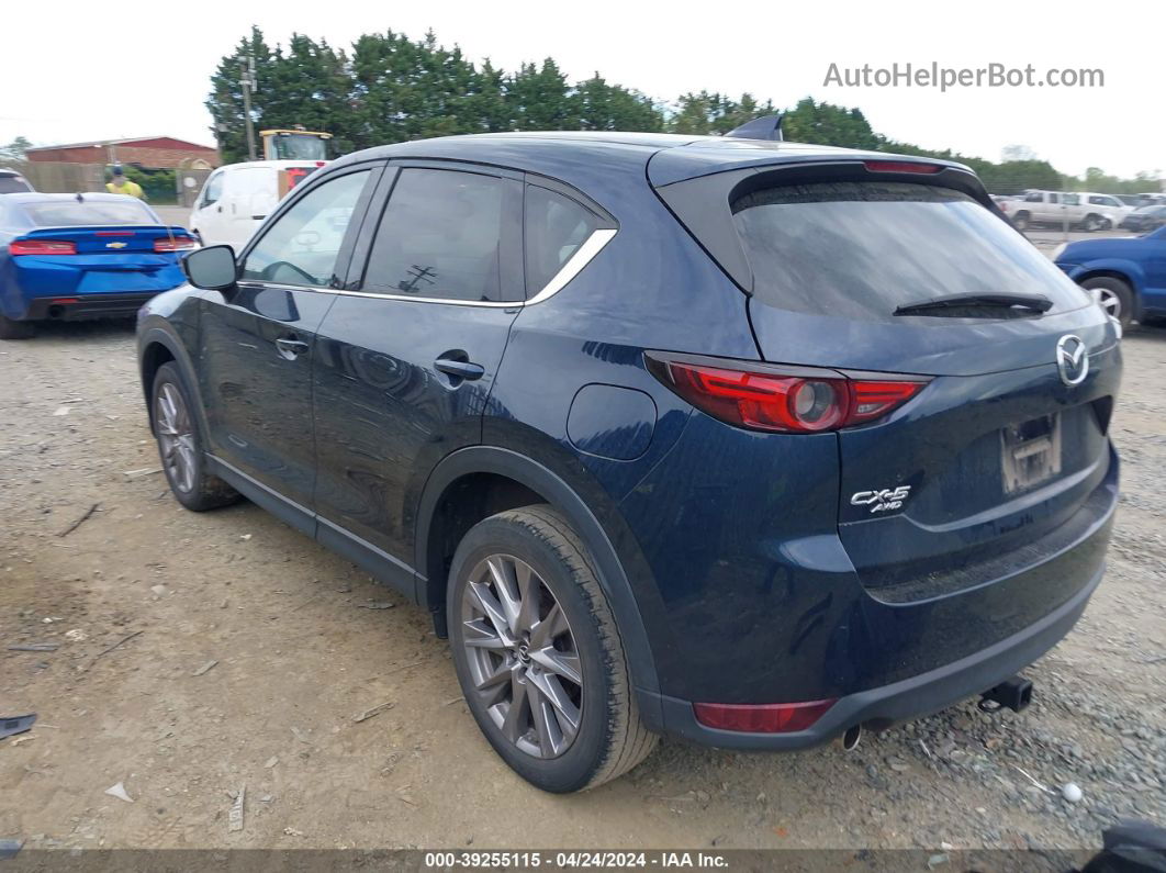 2019 Mazda Cx-5 Grand Touring Синий vin: JM3KFBDM7K0635517