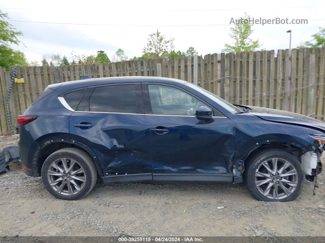 2019 Mazda Cx-5 Grand Touring Синий vin: JM3KFBDM7K0635517