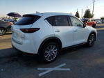 2021 Mazda Cx-5 Grand Touring White vin: JM3KFBDM7M0440245