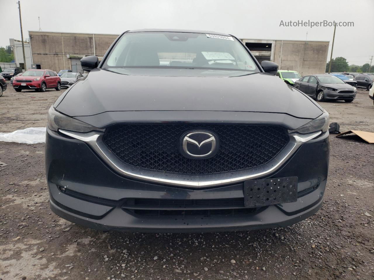 2021 Mazda Cx-5 Grand Touring Black vin: JM3KFBDM7M1321623