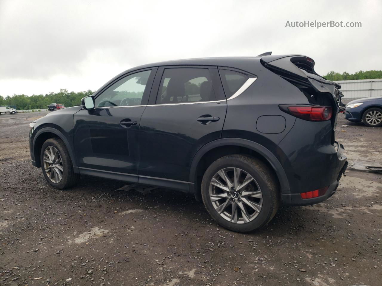 2021 Mazda Cx-5 Grand Touring Black vin: JM3KFBDM7M1321623