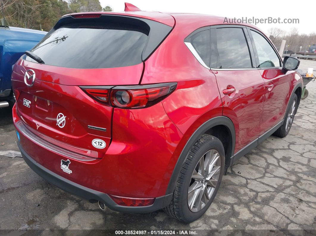 2021 Mazda Cx-5 Grand Touring Red vin: JM3KFBDM7M1488631