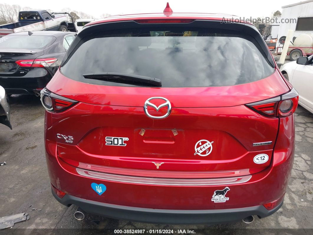 2021 Mazda Cx-5 Grand Touring Красный vin: JM3KFBDM7M1488631