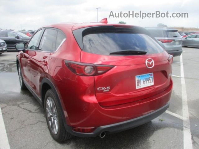 2021 Mazda Cx-5 Grand Touring Red vin: JM3KFBDM8M0331681