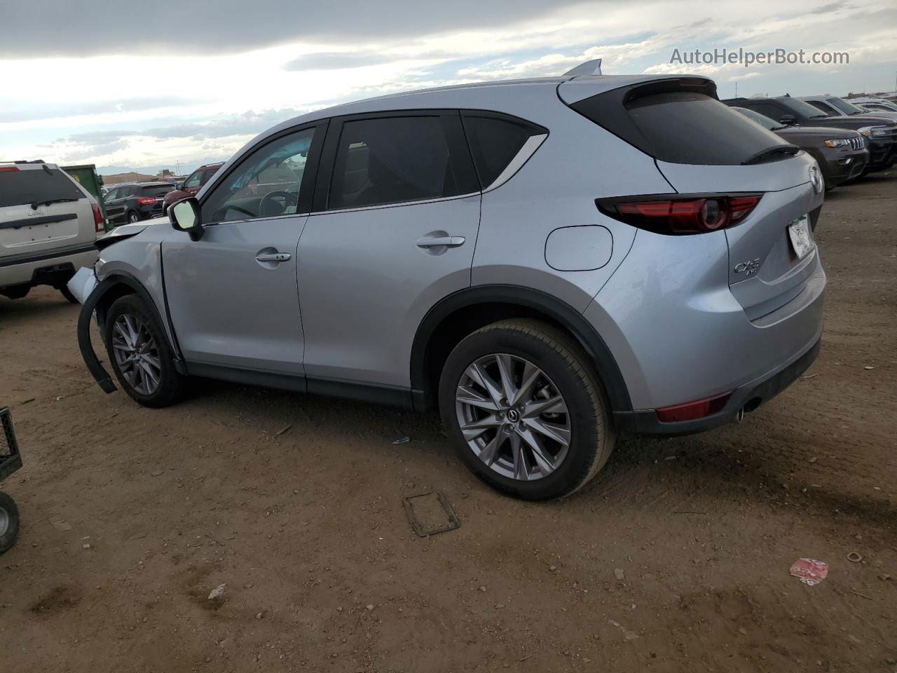 2021 Mazda Cx-5 Grand Touring Серебряный vin: JM3KFBDM8M1352671