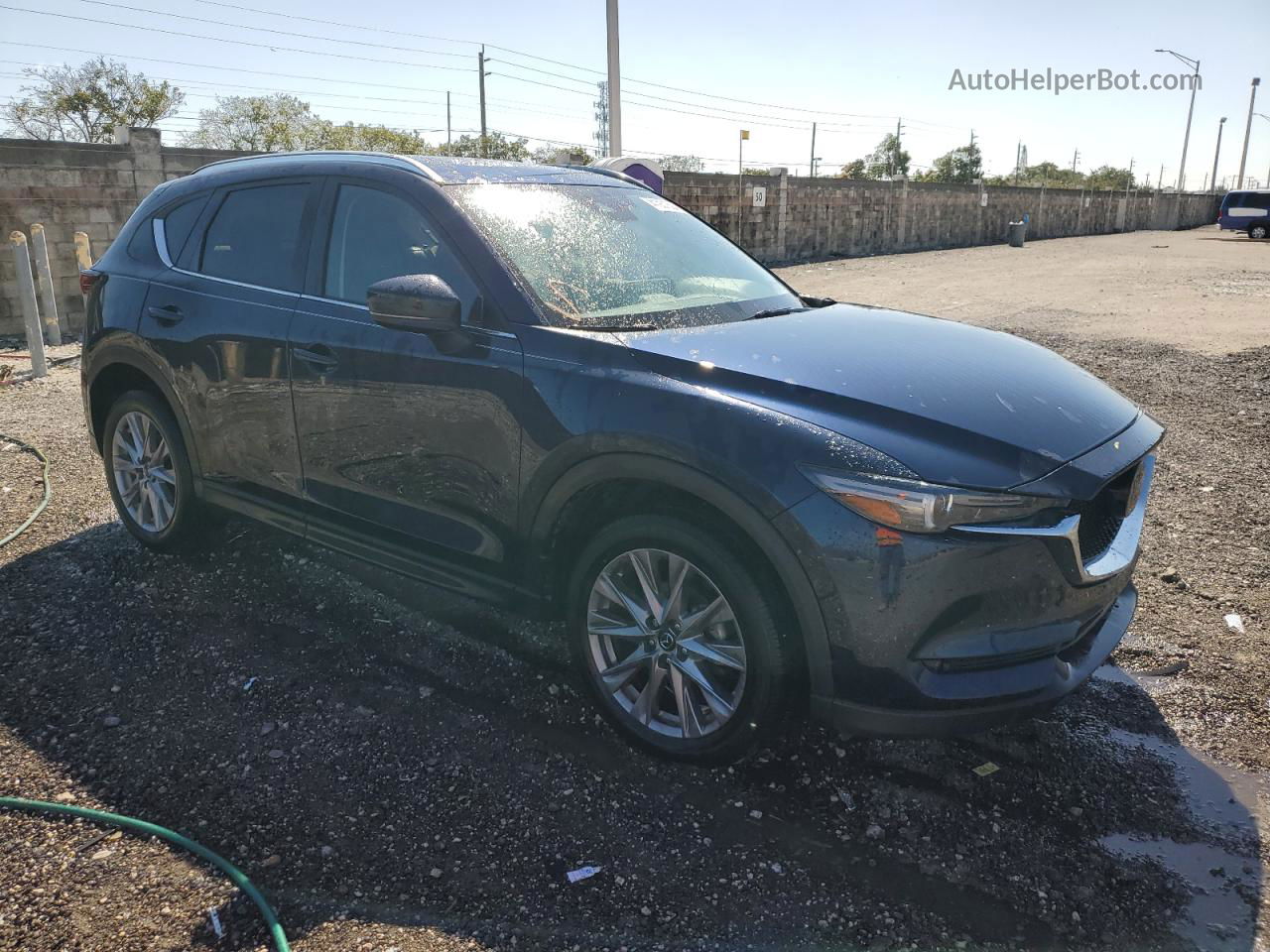 2021 Mazda Cx-5 Grand Touring Черный vin: JM3KFBDM8M1430219