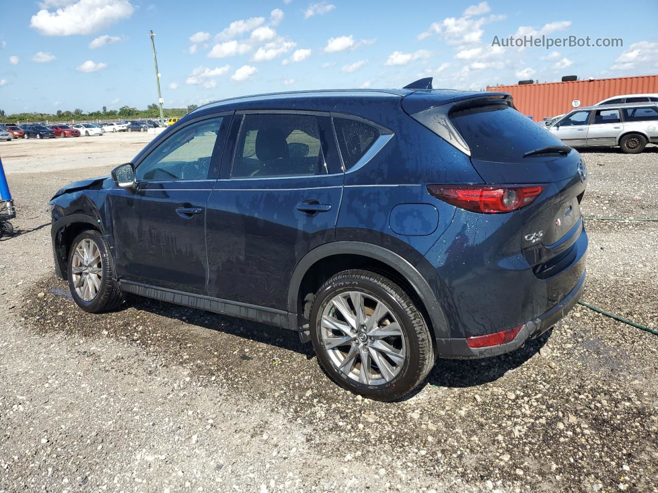 2021 Mazda Cx-5 Grand Touring Черный vin: JM3KFBDM8M1430219