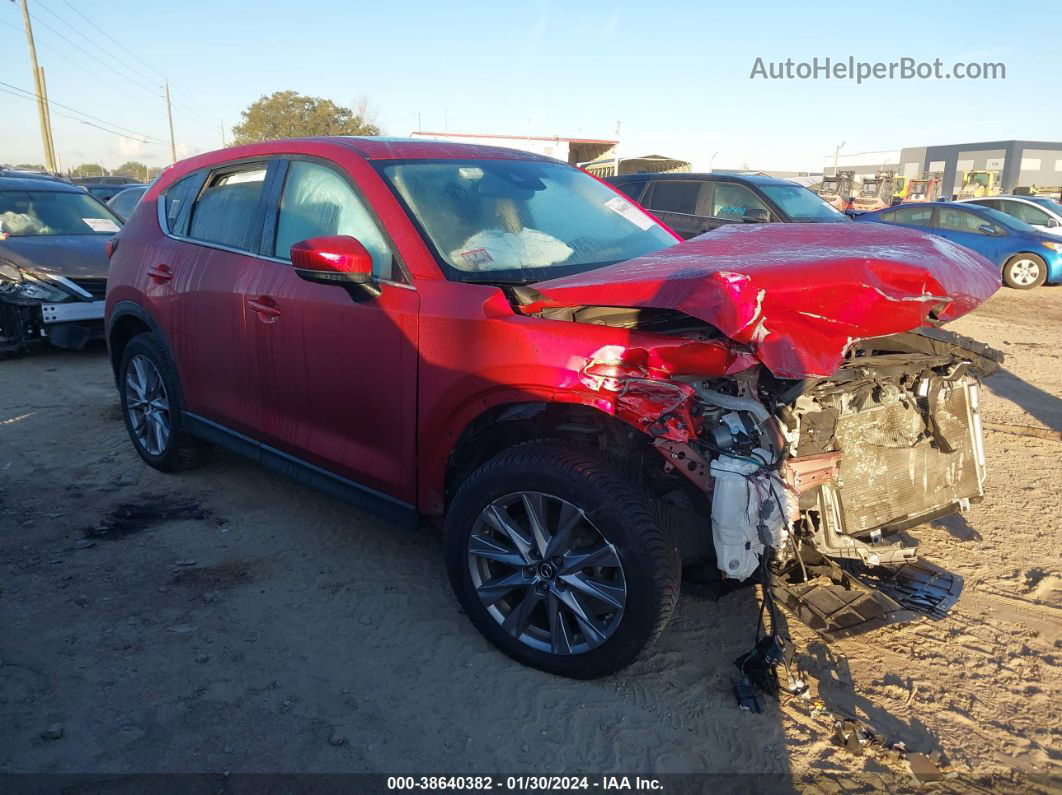 2019 Mazda Cx-5 Grand Touring Red vin: JM3KFBDM9K0561792