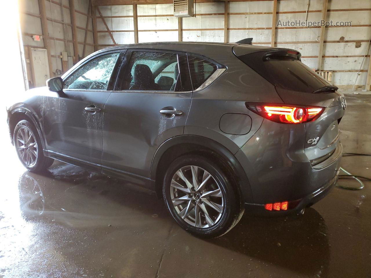 2019 Mazda Cx-5 Grand Touring Gray vin: JM3KFBDM9K0610506