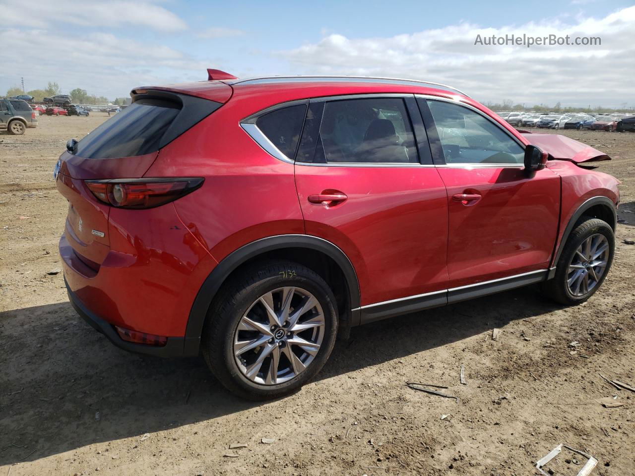 2019 Mazda Cx-5 Grand Touring Red vin: JM3KFBDM9K0611669