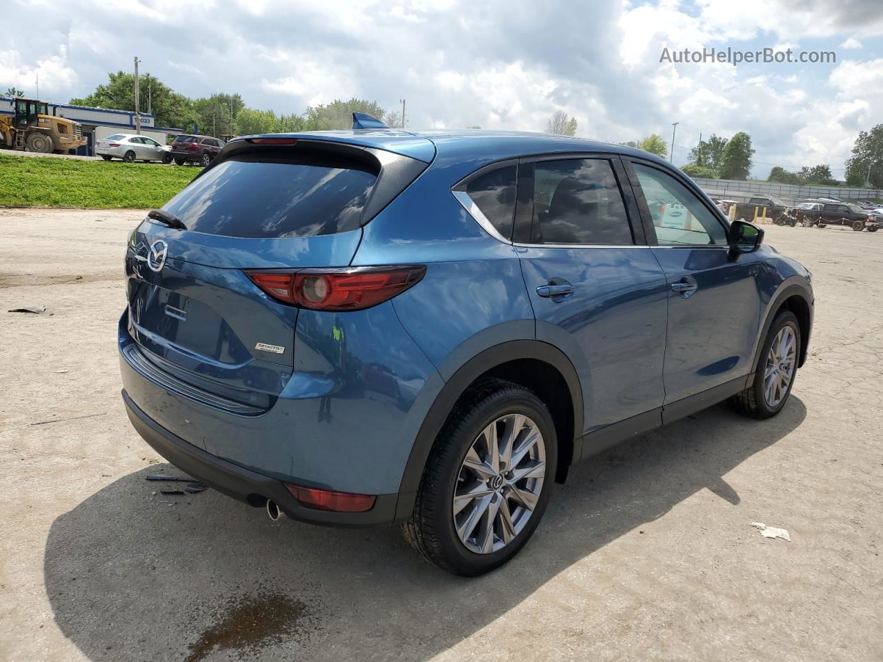 2019 Mazda Cx-5 Grand Touring Blue vin: JM3KFBDM9K0663030