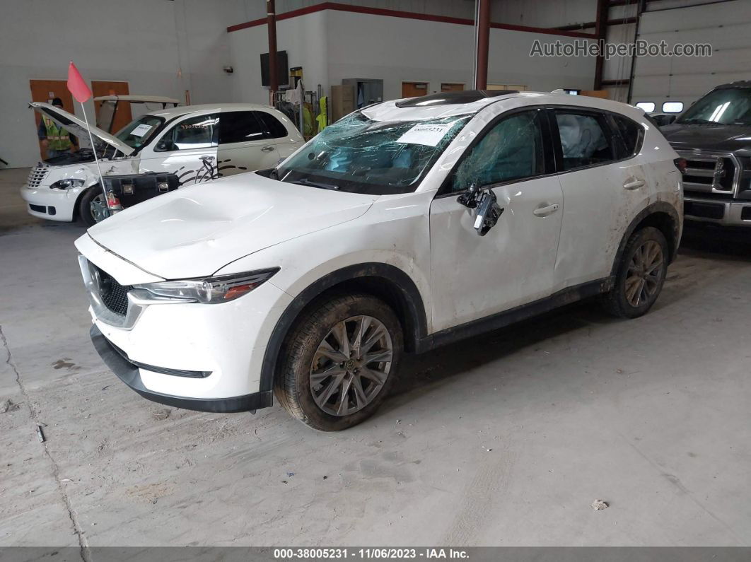 2019 Mazda Cx-5 Grand Touring White vin: JM3KFBDM9K1601105