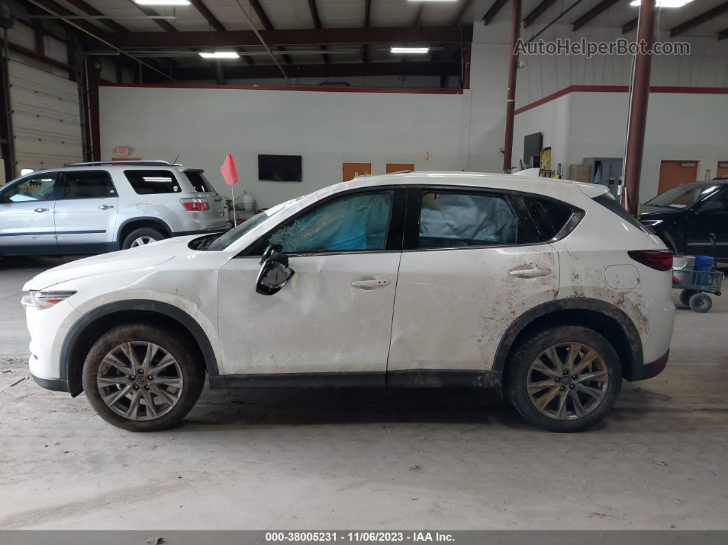 2019 Mazda Cx-5 Grand Touring White vin: JM3KFBDM9K1601105