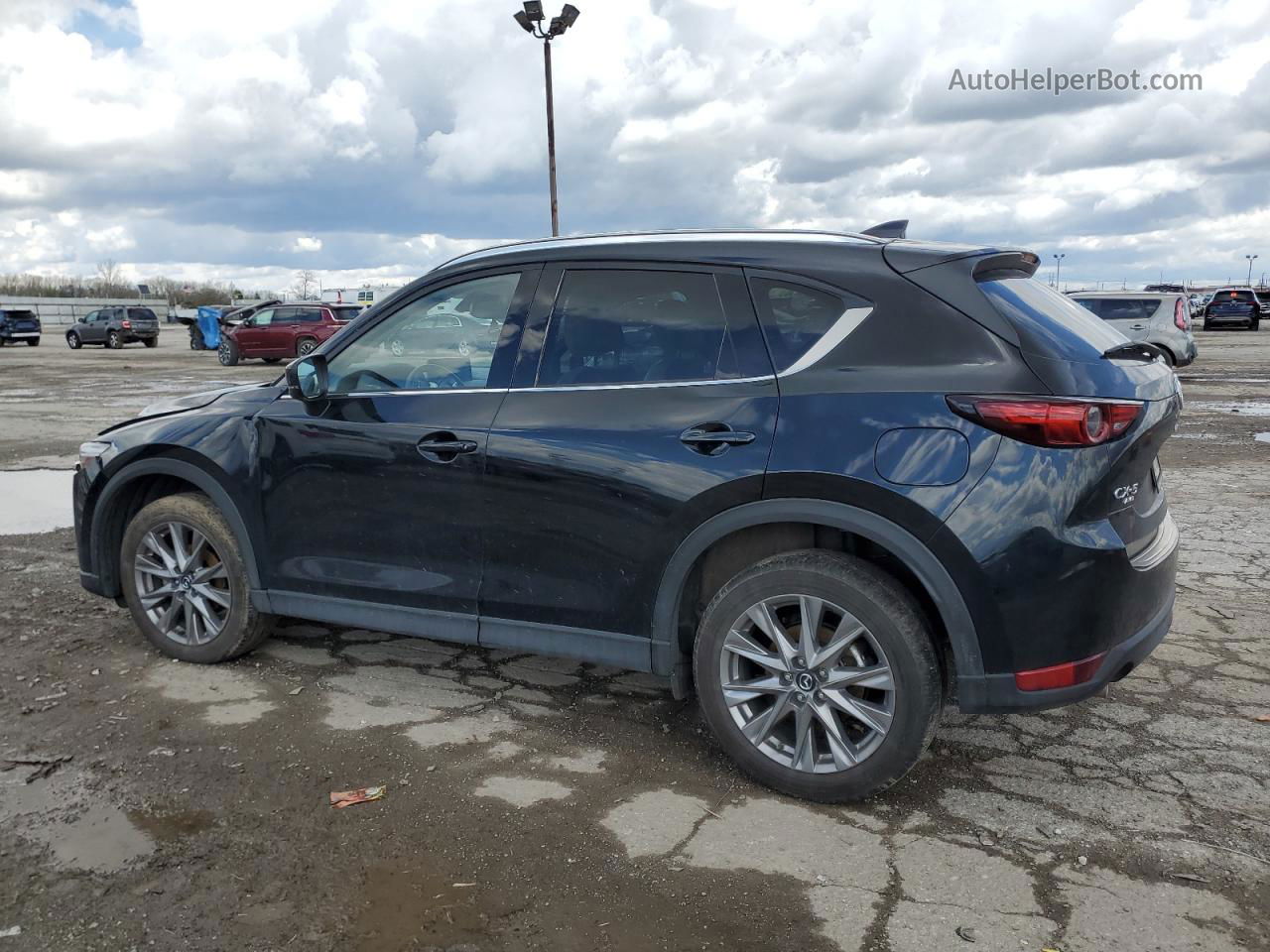 2021 Mazda Cx-5 Grand Touring Black vin: JM3KFBDM9M1438989