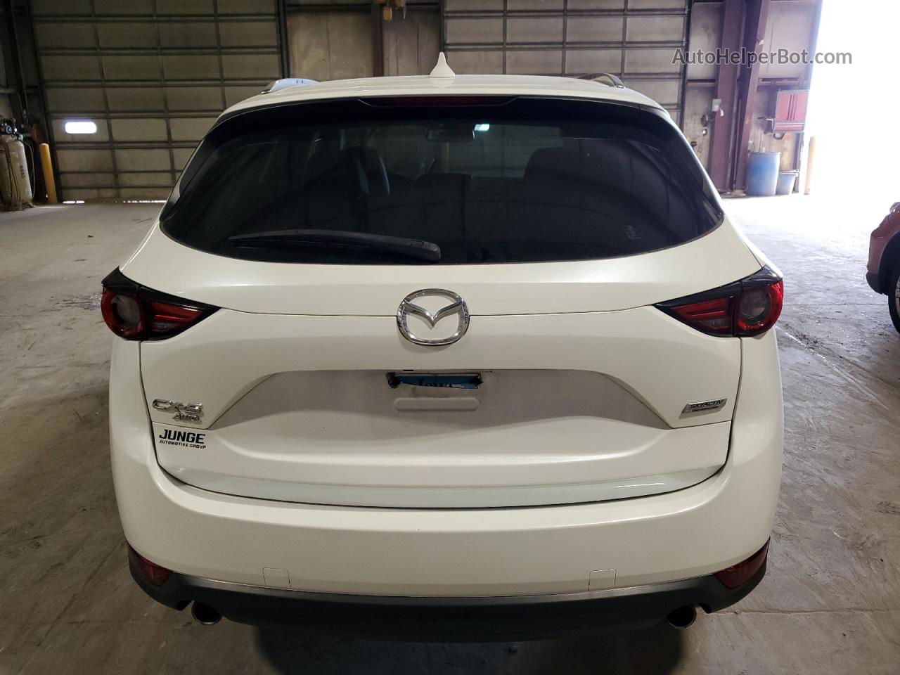 2019 Mazda Cx-5 Grand Touring White vin: JM3KFBDMXK0542359