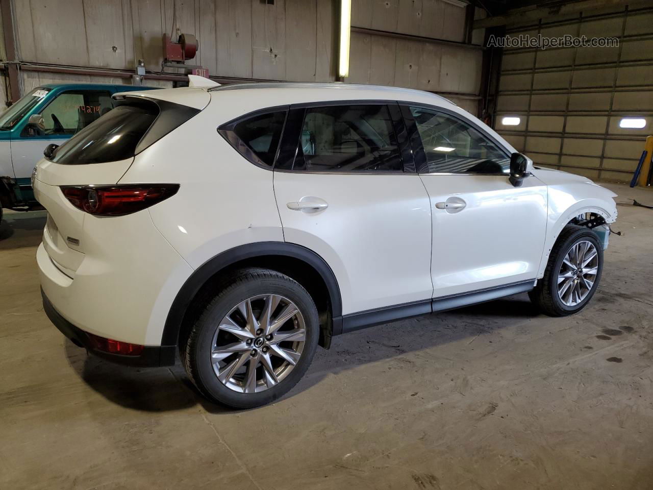 2019 Mazda Cx-5 Grand Touring White vin: JM3KFBDMXK0542359