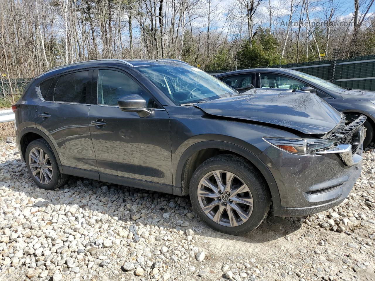 2019 Mazda Cx-5 Grand Touring Gray vin: JM3KFBDMXK0634233