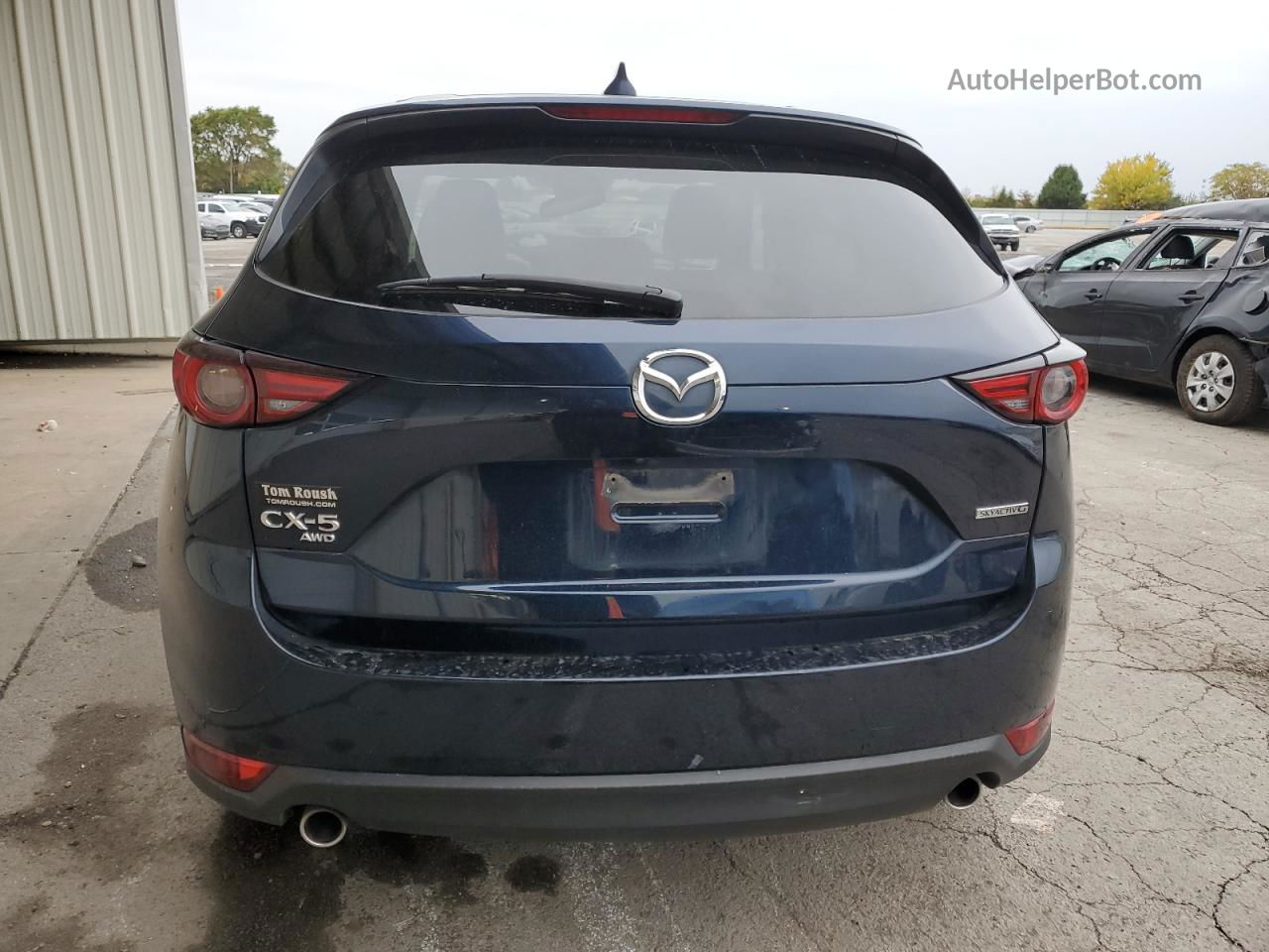 2021 Mazda Cx-5 Grand Touring Blue vin: JM3KFBDMXM0307382