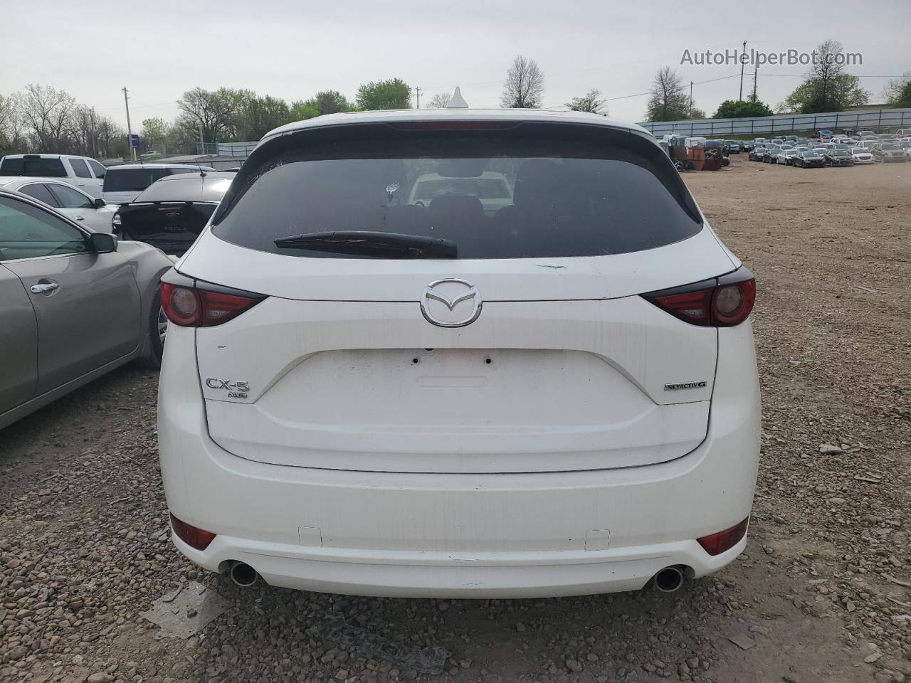 2021 Mazda Cx-5 Grand Touring Белый vin: JM3KFBDMXM0330869