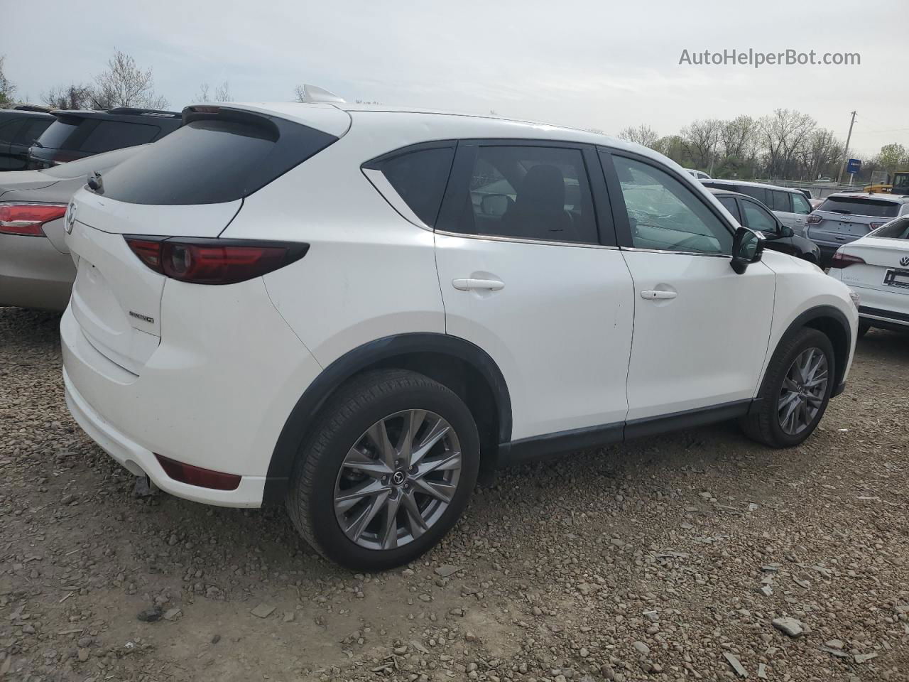 2021 Mazda Cx-5 Grand Touring Белый vin: JM3KFBDMXM0330869