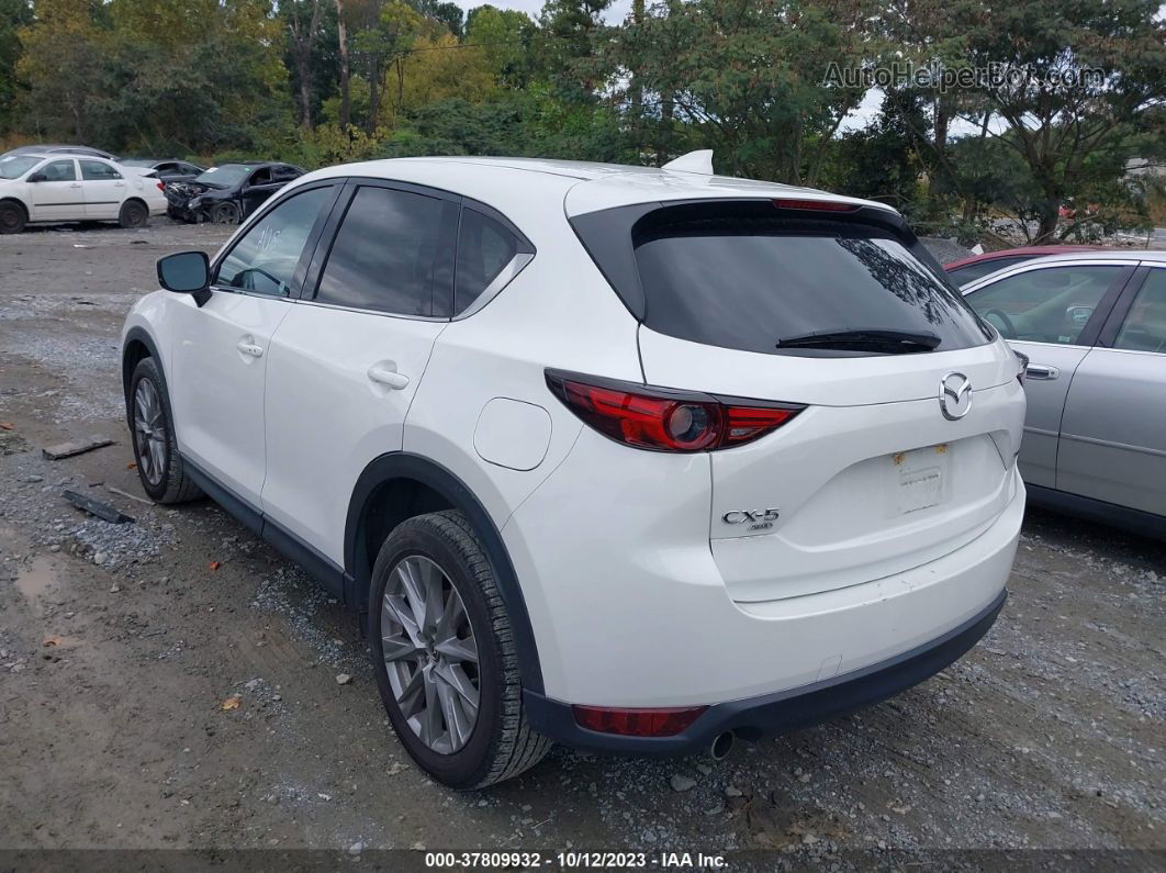 2021 Mazda Cx-5 Grand Touring White vin: JM3KFBDMXM0358039