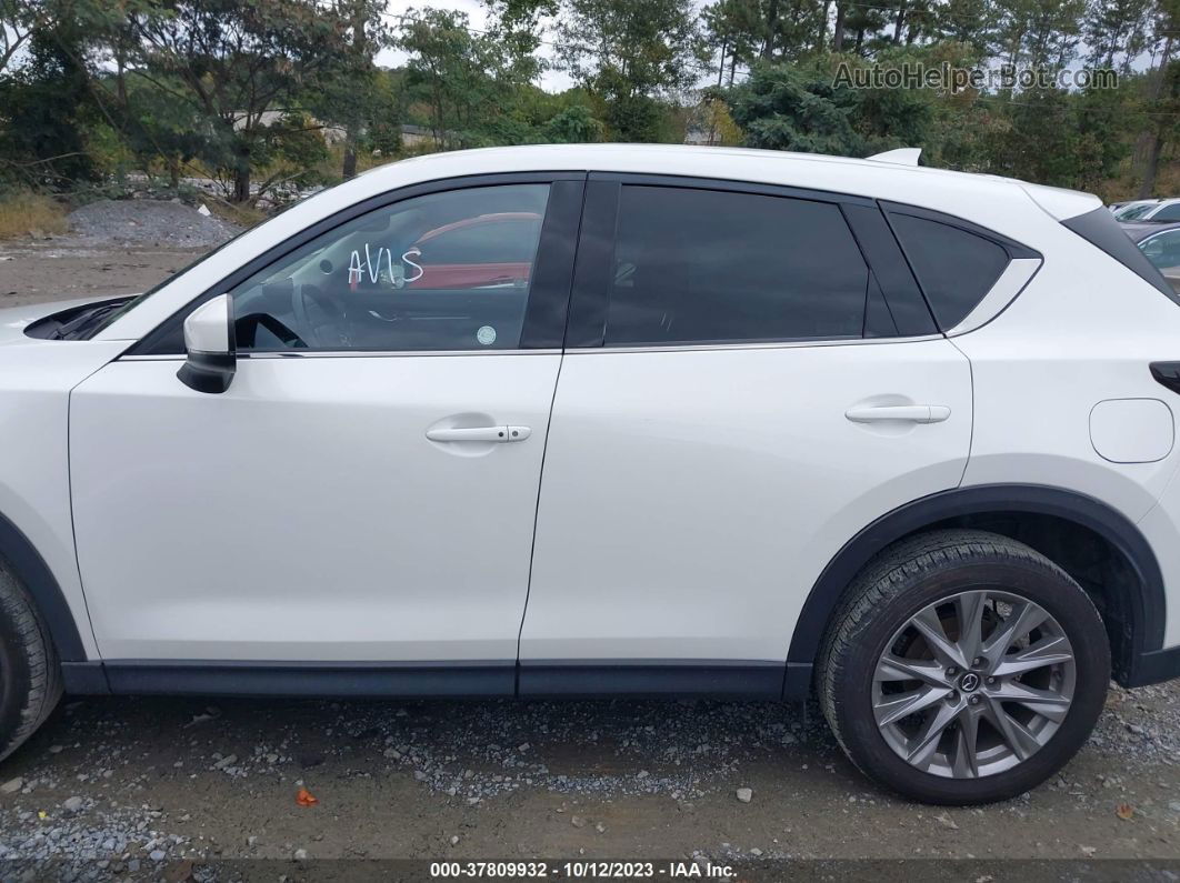 2021 Mazda Cx-5 Grand Touring White vin: JM3KFBDMXM0358039