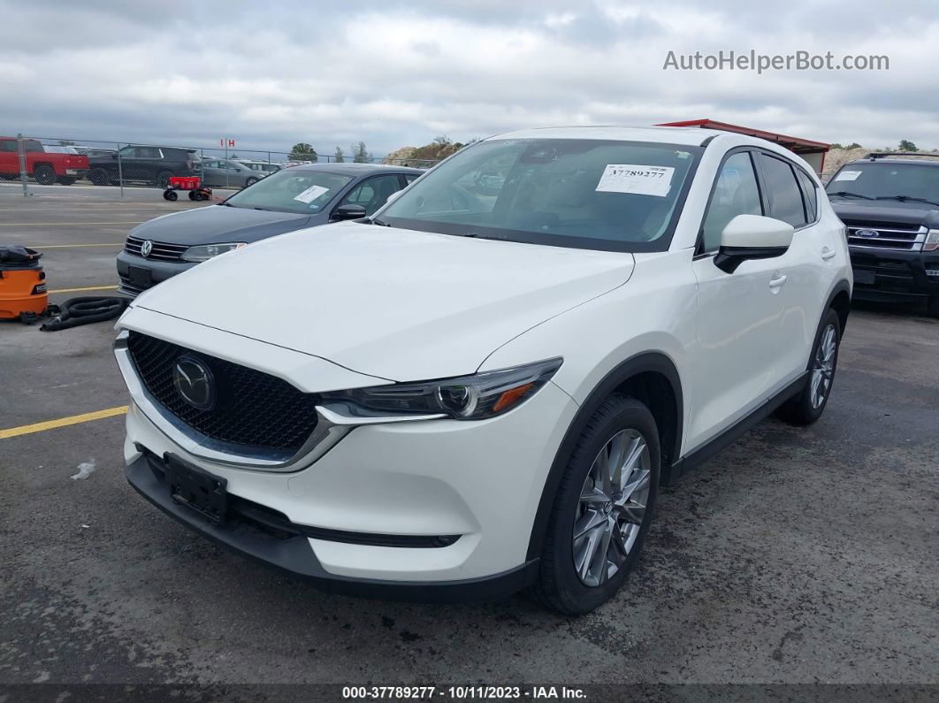 2021 Mazda Cx-5 Grand Touring White vin: JM3KFBDMXM0406011