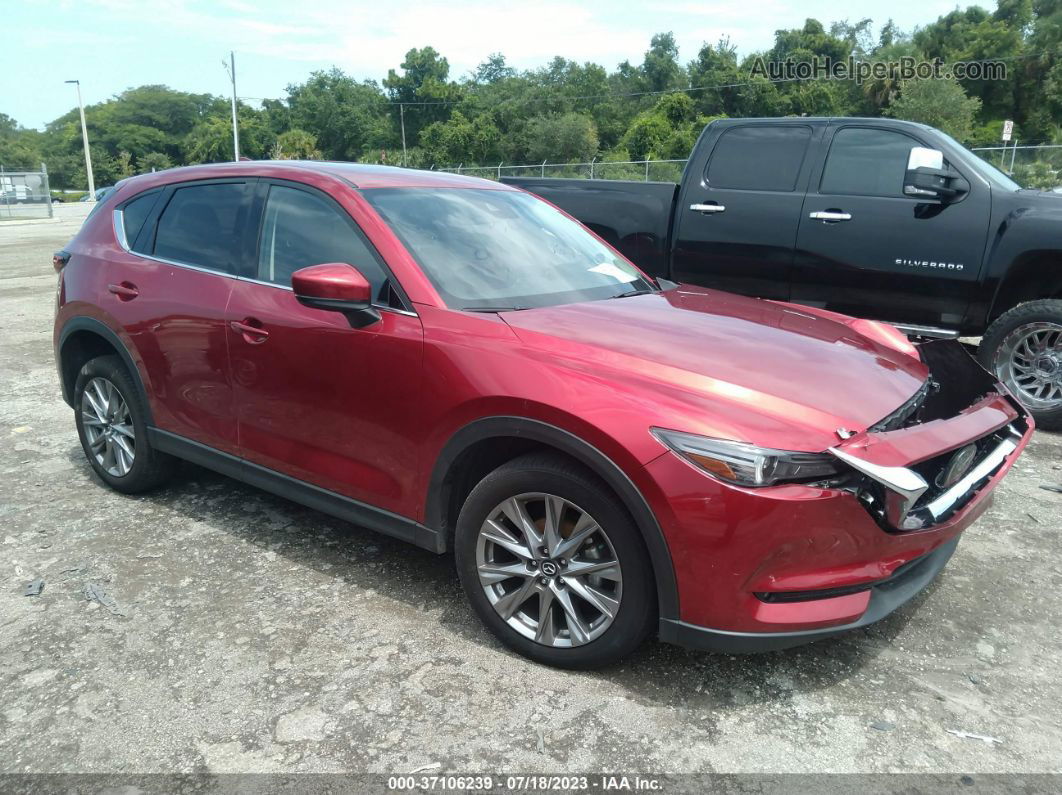 2021 Mazda Cx-5 Grand Touring Red vin: JM3KFBDMXM0469819