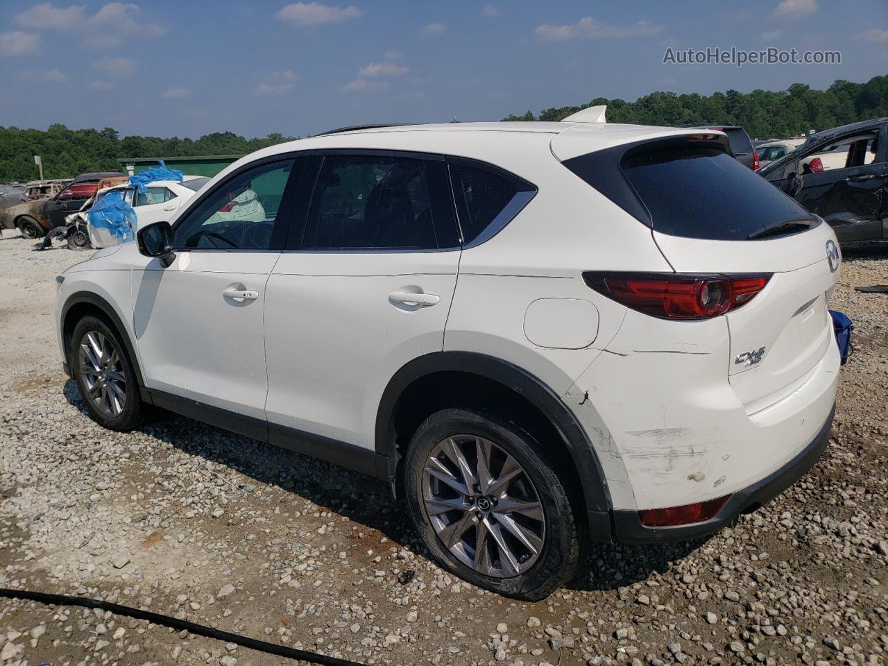 2019 Mazda Cx-5 Grand Touring Reserve Белый vin: JM3KFBDY1K0646337