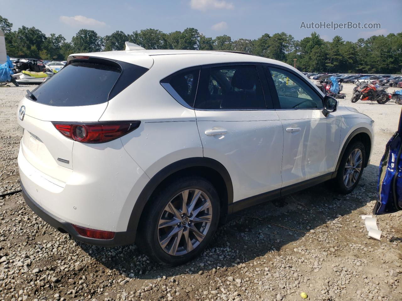 2019 Mazda Cx-5 Grand Touring Reserve Белый vin: JM3KFBDY1K0646337