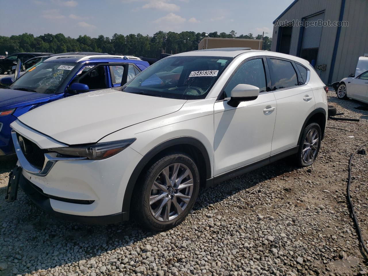 2019 Mazda Cx-5 Grand Touring Reserve Белый vin: JM3KFBDY1K0646337