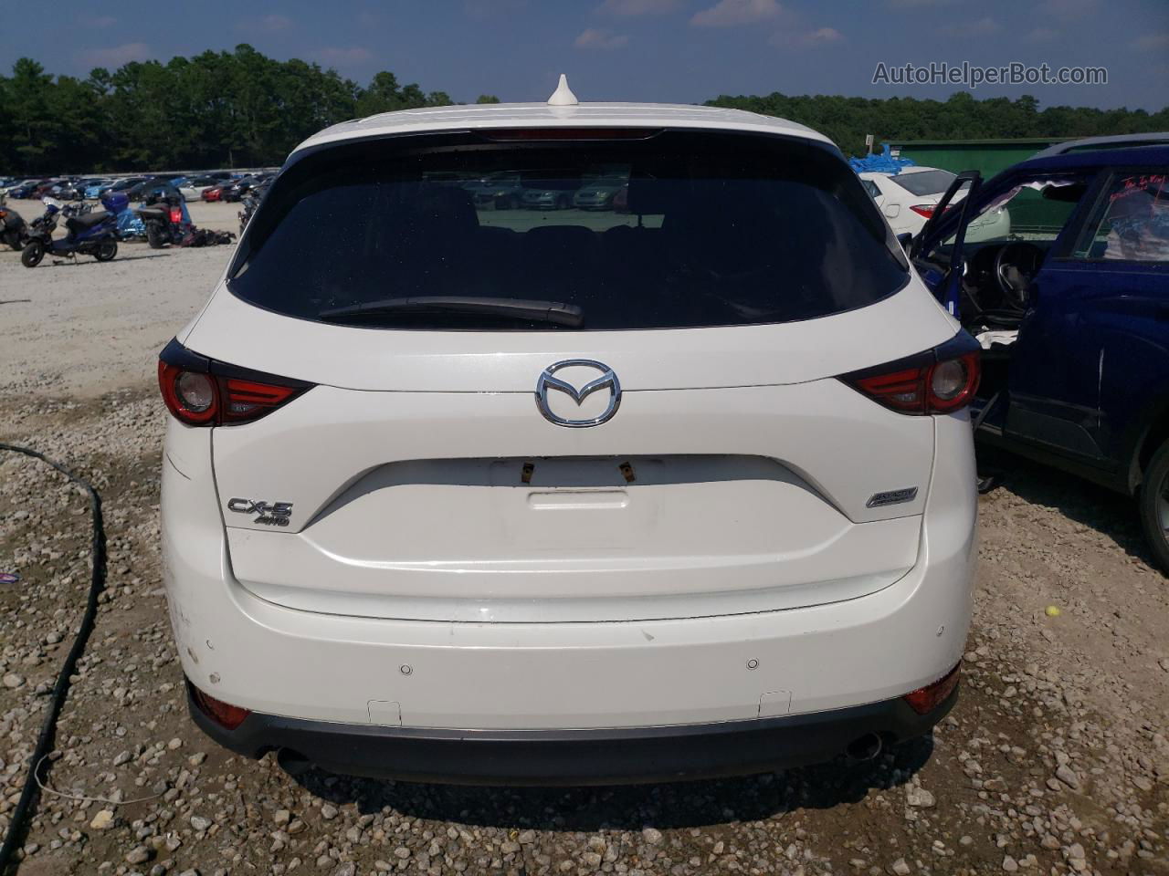 2019 Mazda Cx-5 Grand Touring Reserve Белый vin: JM3KFBDY1K0646337