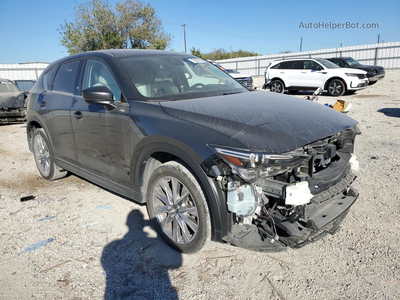 2019 Mazda Cx-5 Grand Touring Reserve Gray vin: JM3KFBDY2K0628722