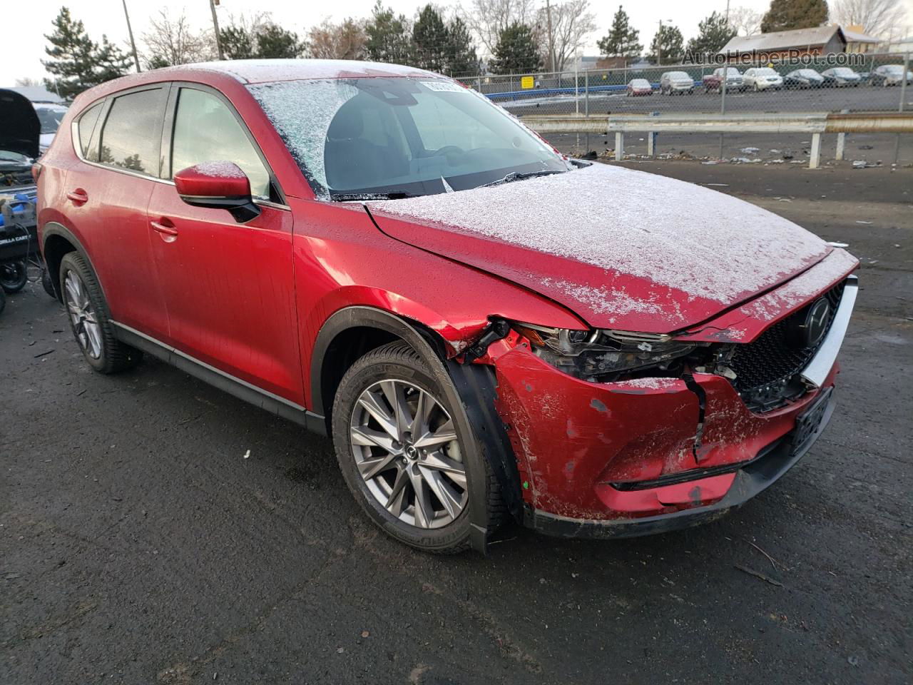 2019 Mazda Cx-5 Grand Touring Reserve Burgundy vin: JM3KFBDY2K0635198