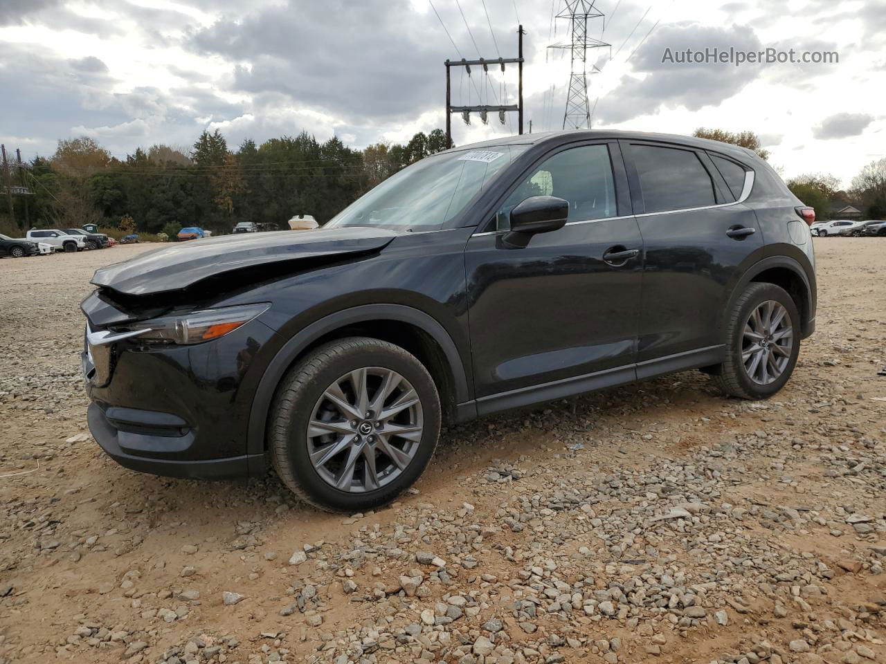 2019 Mazda Cx-5 Grand Touring Reserve Черный vin: JM3KFBDY4K0589891