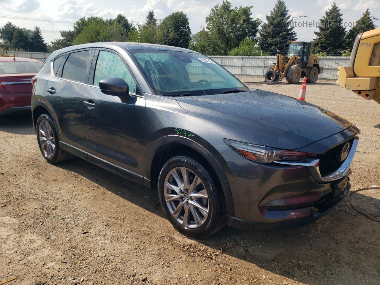 2019 Mazda Cx-5 Grand Touring Reserve Угольный vin: JM3KFBDY5K0619299