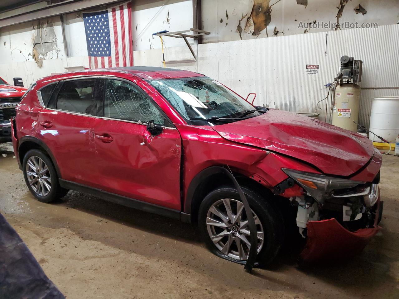 2019 Mazda Cx-5 Grand Touring Reserve Red vin: JM3KFBDY5K0620372