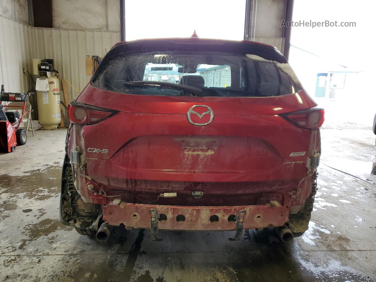 2019 Mazda Cx-5 Grand Touring Reserve Красный vin: JM3KFBDY6K0590850