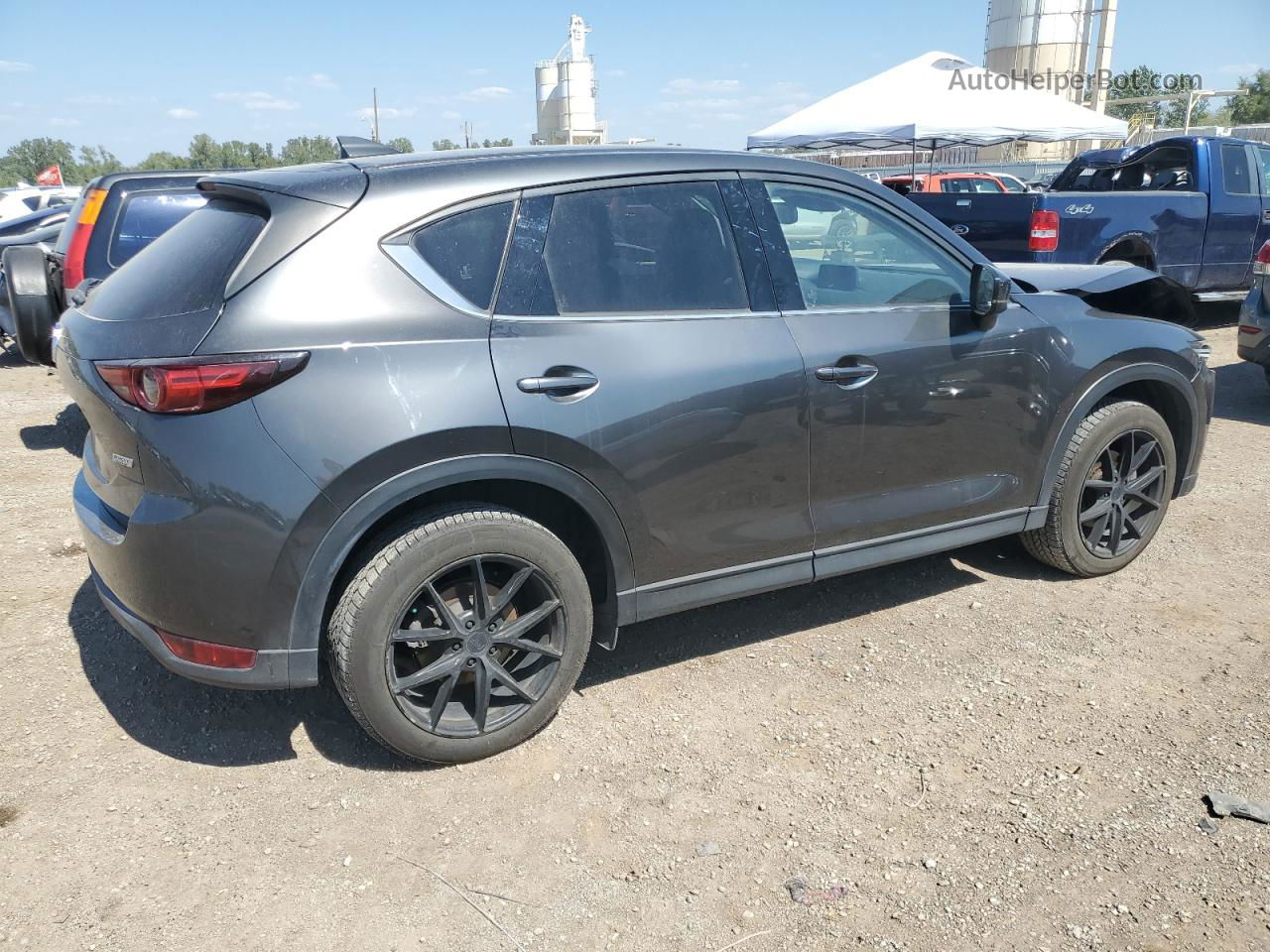 2019 Mazda Cx-5 Grand Touring Reserve Gray vin: JM3KFBDY6K0635494