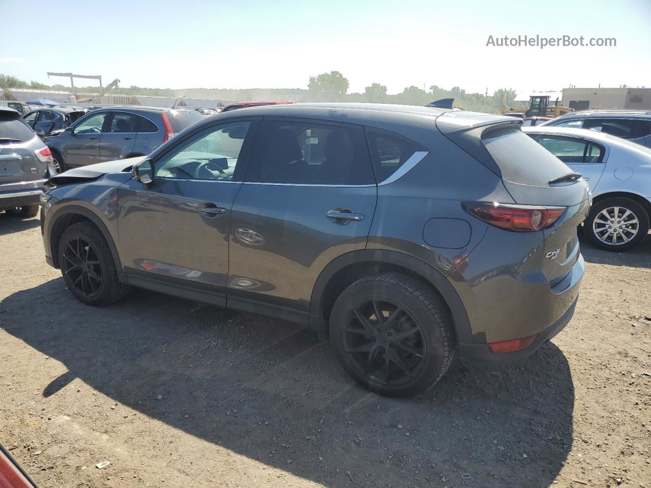 2019 Mazda Cx-5 Grand Touring Reserve Gray vin: JM3KFBDY6K0635494